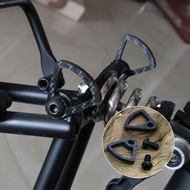  Bike Carbon Fiber Frame Replaceable Easywheel Bicycle Bracket For Brompton