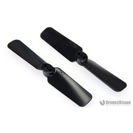HQProp T3x2 Black Multi-Axis Dedicated Propeller Glass Fiber Composite Material 2 Pcs (One Front One