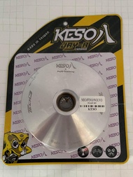 KESO PULLEY SET W/ DRIVEFACE AND BACK PLATE RACING MIO/FINO/NUOVO PARTS MADE IN TAIWAN