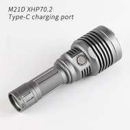 Original Convoy M21D Flashlight With XHP70.3 LED Ramping Type-C Charging Port Camping Hiking Light
