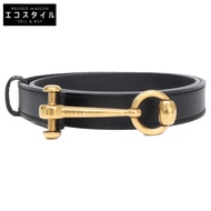 Gucci [成色極佳] 309898 1476 馬銜扣皮革 85・34 [二手]