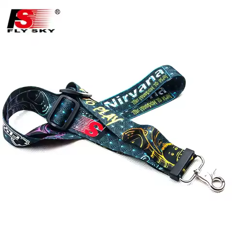 FLYSKY Colorful Adjustable Metal Buckle Transmitter Strap Remote Controller Neck Strap for FLYSKY I6