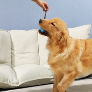 Cute Slows Feeder Dog Rugbys Balls Toys Reusable Bite Resistant Puppy Toys For Indoor Outdoor