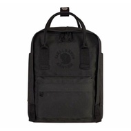 re-kanken classic medium size 16L backpack school bag black