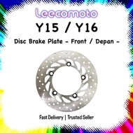 Yamaha Ysuku Y15 Y15ZR Y15Z / Y16ZR Y16 ZR Y16Z Disc Brake Plate Front Depan Piling Piring Dis Disk