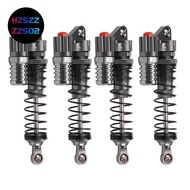 4Pcs Aluminium Alloy 90Mm Absorber Shocks For 1/10 Scale Rc Rock Crawlers  Scx10 D90 Truck