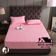 Cadar hotel hilton 3in1 set QUEEN size bedsheet | A+ Premium Quality Fitted bedsheet anti wrinkle r