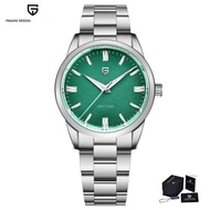 2023ใหม่ PAGANI DESIGN 38มม.ชายนาฬิกาควอตซ์สแตนเลส AR เคลือบ Sapphire VH31ธุรกิจนาฬิกาข้อมือเล่นกีฬา