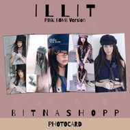 ILLIT BOMB PHOTOCARD 5 PCS KPOP UNOFFICIAL GLLIT IROHA MINJU MOKA WONHEE YUNAH