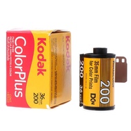 ฟิล์มสี Kodak ฟิล์ม200องศาบวก ISO 200 35มม. ฟิล์มลบ36EXP รูปแบบ135สำหรับกล้อง LOMO 1/2/3/5ม้วน