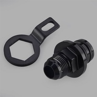 Car Rear Block Plug Adapter Breather Fitting 10AN Oil Catch Can fit for Honda Acura D Series D16