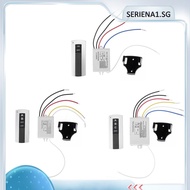 [seriena1.sg] Wireless 1 2 3 4 Way 220V Lamp Remote Control Switch Receiver Transmitter