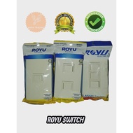 ROYU SWITCH 1GANG/2GANG/3GANG