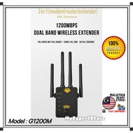 G1200M G 1200 M 5 Ghz WIFI Extender Wireless Wi-Fi Booster Repeater 1200Mbps  Long Range Signal Wi/F