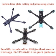 3K Carbon Fiber Sheet CNC Cutting Service Carbon Fiber Plate Processing Customized Carbon Board Proc
