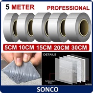 5Meter Maxtrust Butyl Waterproof Tape Aluminium Foil Adhesive Tape Crack Repair Anti-Leakage Gam Bum