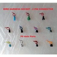 Wire Harness Socket - 2 pin Connector Socket Wire Harness