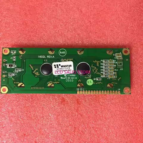 WH602L1 WH1602L1-TTL-ET WH WH1602L1-TFH-JT 1602L REV.A E 243002 LCD DISPLAY SCREEN ORIGINAL GRAPHIC 