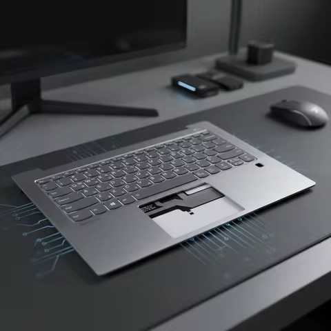 Grey Upper Case Palmrest Shell Cover Backlit Keyboard For Lenovo Ideapad S540 14 14IML 14API 14IWL 5