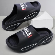 FENTINA Sandal Kodok Pria Kekinian Dewasa Tinggi Sandal Baim Slide Cowok Pria Sandal Jelly EVA