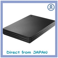 I-O DATA USB 3.1 Gen 12.0 Compatible Portable Hard Disk Kakuusu Lite Black 1TB HDPH-UT1KRSettz_ya