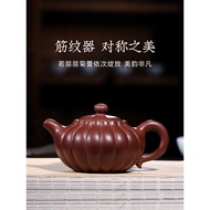 [Gu Yuetang] Yixing Zisha Teapot Famous Handmade Household Teapot Tea Set Aoju Teapot Old Zisha