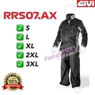 RAIN COAT GIVI 100% ORIGINAL RRS07 RAIN SUIT NEW GREY RAINCOAT
