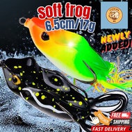 【Soft frog】Thailand 6.5cm 16g Soft Frog Lure Snakehead Killer Ikan Haruan Toman Killer/umpan casting
