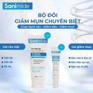 COMBO to Reduce Acne, Swelling and Inflammation for Oily and Acne Skin SANIMIDE, Acne Reduction GEL 