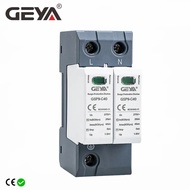 GEYA GSP9 2Pole Surge Protector 20KA-40KA SPD AC275V AC385V 400V 440V SPD House Surge Protector 1P+N