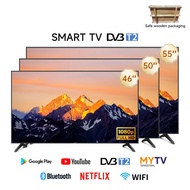 JEAANSP 55 inch Smart TV 50 Inch Android14.0 TV LED TV DVB-T2/MYTV/Google Play/Bluetooth/Netflix/You