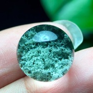 純天然巴西聚寶盆綠幽靈單珠 13mm綠幽靈單珠 可配多寶 無紅皮