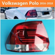 FOR Volkswagen Polo tail lamp Polo Vento Sedan tail lamp 2016-2018 Taillamp Rear Lamp Tail Light Tai