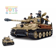 Bricks ModelBricks- 1/35 Tiger Tank M38-B1533 Building Blocks Toys