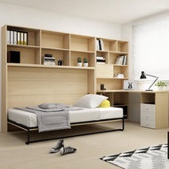 Contact  seller/Flip Invisible Bed Wall-Mounted Hidden Wall Folding Lower Flip Bed Wardrobe Integrat