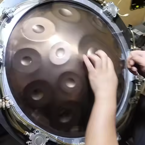 D Kurd Handpan Drums Music Instrument 9/10/12/14 Notes Handpan with Bag