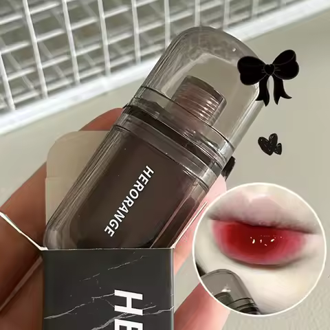 Mini 6 Colors Liquid Lip Gloss Waterproof Non-stick 24 Hours Lasting Watery Velvet Matte Lipstick Li