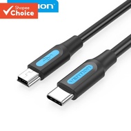 Vention USB C to Mini B Cable for Phone Laptop Carmera DV Car recorder Mini B to Type C Cable