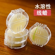 Water-Soluble Thread Wax with Thread Box Anti-dust Thread Wax cross stitch Embroidery Silk Thread Co