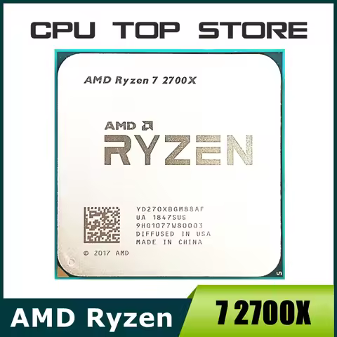 AMD Ryzen 7 2700X R7 2700X 3.7 GHz Eight-Core Sixteen-Thread 16M 105W CPU Processor Socket AM4