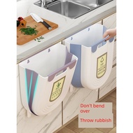 dustbin dustbin with lid Hanging Foldable Cabinet Door Bathroom Toilet Kitchen