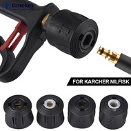 TIMEKEY Car Cleaning High Pressure Cleaner Connectors High Pressure Hose Pressure Washer Adapter For Karcher Nilfisk F4P4