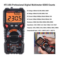 DC Automatic Huabo Voltage Handheld Backlight AC High Precision Dual Multimeter Digital HT118A Ammet