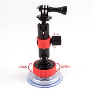 GoPro Car Suction Cup Mount with Tripod Mount Adapter 360 Degree Rotation