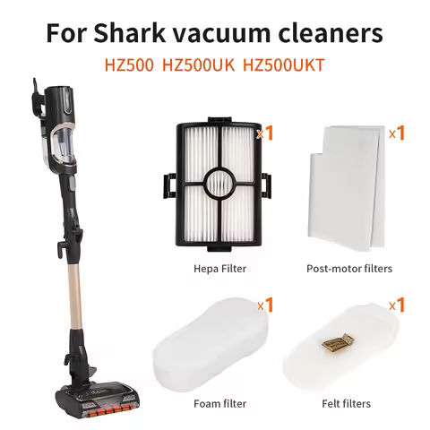 Household Cleaning Vacuum Filter For Shark HZ500 HZ500UK HZ500UKT Dry And Wet Sweeping Robot Replace