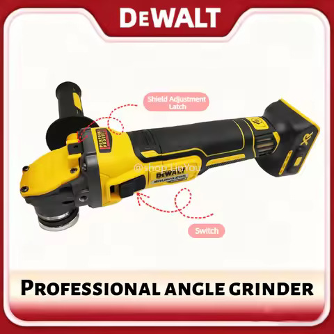 DEWALT DCG409 Cordless Angle Grinder 20V Brushless Motor Cutting Machine 9000RPM 125mm Cordless Port