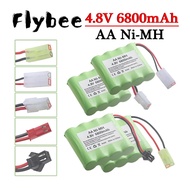4.8v Rechargeable Battery NiMH 4.8V 5000mah AA Battery For Rc toys Cars Truck Tanks Robots Boats Gun
