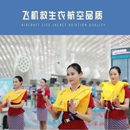 Aviation Aircraft Retired Life Jacket Single And Double Air Bag Mask Seat Belt School Training Teac