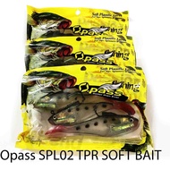 OPASS Fishing Lure OS102 SOFT MINNOW SHAD LURE Soft Plastic Toman Killer.
