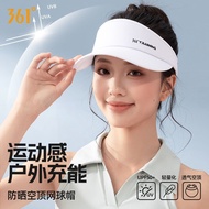 361 Sunscreen Hat Men Women Empty Top Sun Hat Summer Sun Hat Outdoor Ultraviolet Protection Hat